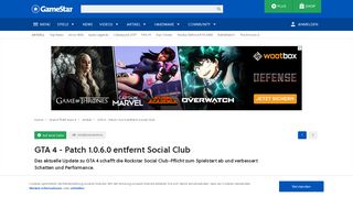 
                            9. GTA 4 - Patch 1.0.6.0 entfernt Social Club - GameStar