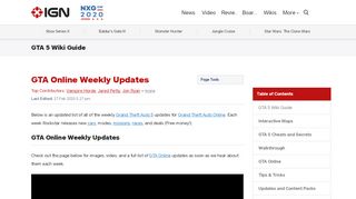 
                            10. GTA Online Weekly Updates - GTA 5 Wiki Guide - IGN