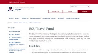 
                            13. GTA Travel Fund | Department of English