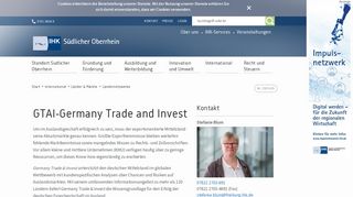 
                            13. GTAI-Germany Trade and Invest - IHK Südlicher Oberrhein
