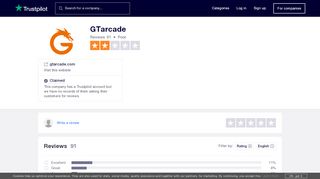 
                            2. GTarcade Reviews | Read Customer Service Reviews of gtarcade.com
