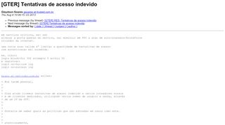 
                            10. [GTER] Tentativas de acesso indevido - Registro.br