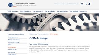 
                            12. GTIN Manager - GS1 Germany