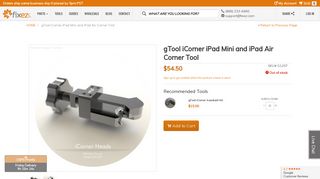
                            8. gTool iCorner iPad Mini and iPad Air Corner Tool | Fixez.com