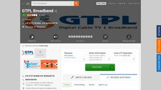 
                            6. GTPL Broadband, Highway - Internet Service Providers in Mehsana ...