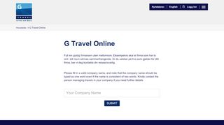 
                            1. GTravel.no - G Travel Online