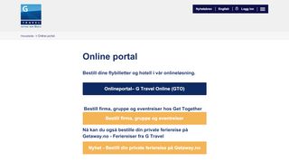 
                            3. GTravel.no - Online portal