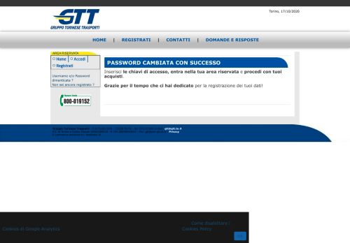 
                            3. GTT - Ticketing online - Area riservata