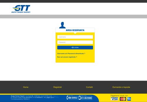 
                            1. GTT - Ticketing online - Login