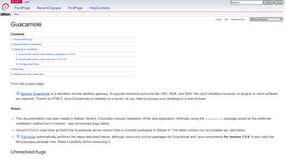 
                            11. Guacamole - Debian Wiki
