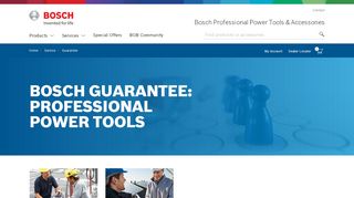 
                            2. Guarantee | Bosch Professional