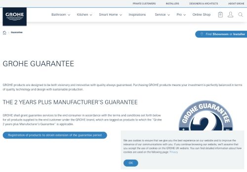 
                            3. Guarantee - Services for you | GROHE