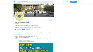 
                            4. Guarda Municipal Rio (@GMRio) | Twitter