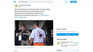 
                            5. Guarda Municipal Rio on Twitter: 