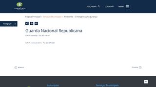 
                            8. Guarda Nacional Republicana - Câmara Municipal de Azambuja