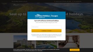 
                            11. Guardian Escapes: Join now for Free | Save up to 60% on luxury travel