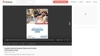 
                            12. Guelph General Hospital Patient and Family Information Guide by ...