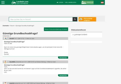 
                            10. Guenstige Grundbuchsabfrage - Landwirt.com