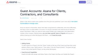 
                            8. Guest Accounts: Asana for Clients, Contractors, and Consultants - The ...