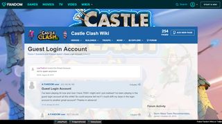 
                            13. Guest Login Account | Castle Clash Wiki | FANDOM powered by Wikia