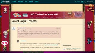 
                            10. Guest Login Transfer | IMO: The World of Magic Wiki | FANDOM ...