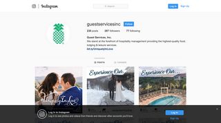 
                            5. Guest Services, Inc. (@guestservicesinc) • Instagram photos and videos