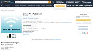 
                            1. Guest WiFi Auto Login: Amazon.de: Apps für Android