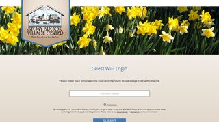 
                            10. Guest WiFi Login - Stony Brook Village Center