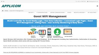 
                            6. Guest WiFi Management | 4ipnet Dubai UAE | APPLICOM