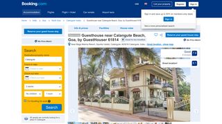 
                            9. Guesthouse near Calangute Beach, Goa, by GuestHouser 61814 ...