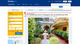 
                            12. Guesthouse room in Calangute, Goa, by GuestHouser 2815, India ...
