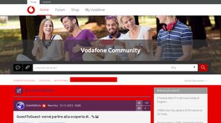
                            6. GuestToGuest: vorrei partire alla scoperta di… - Vodafone Community