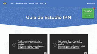 Guía de Estudio IPN | Nivel Superior 2019 | Ahora Sí Paso