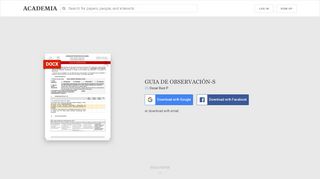 
                            5. GUIA DE OBSERVACIÓN-S | Oscar Ruiz P - Academia.edu