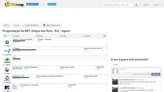 
                            10. Guia de Programação da NET (Angra dos Reis - RJ) - TV Map