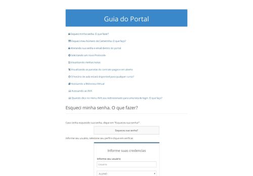 
                            3. Guia do Portal - Uniandrade