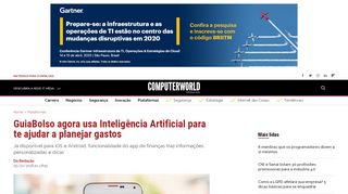 
                            10. GuiaBolso agora usa Inteligência Artificial para te ajudar a planejar ...