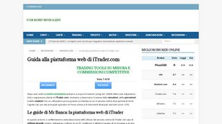 
                            7. Guida alla piattaforma web di iTrader - Mr Banca