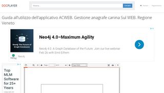 
                            4. Guida all'utilizzo dell'applicativo ACWEB. Gestione anagrafe canina ...