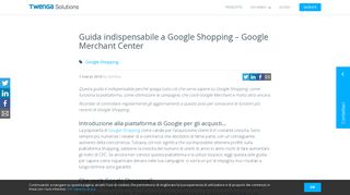 
                            12. Guida indispensabile a Google Shopping – Google Merchant Center