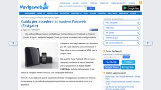 
                            10. Guida per accedere al modem Fastweb (Fastgate) - Navigaweb.net