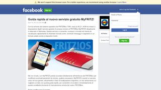 
                            8. Guida rapida al nuovo servizio gratuito MyFRITZ! | Facebook