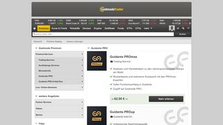 
                            6. Guidants Pro: mehr Features für Ihren Tradingerfolg | GodmodeTrader