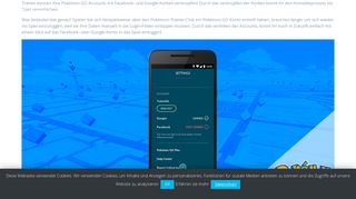 
                            1. Guide: Account mit Facebook verknüpfen – POKEMON-GO-FANS.DE