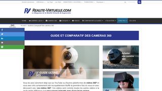 
                            4. Guide & Comparatif caméras 360 - Quelle caméra 360 choisir ?