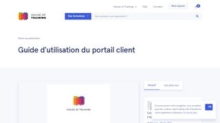 
                            6. Guide d'utilisation du portail client | House of Training