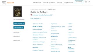 
                            4. Guide for authors - World Neurosurgery: X - ISSN 2590-1397 - Elsevier