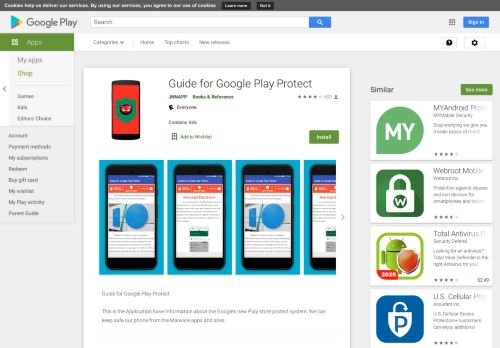 
                            11. Guide for Google Play Protect - Apps on Google Play