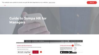 
                            3. Guide for the Sympa HR for managers application