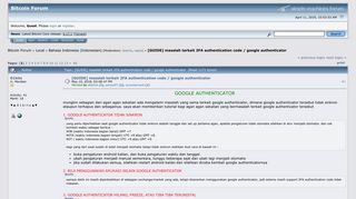 
                            11. [GUIDE] masalah terkait 2FA authentication code / google ...